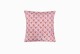 Pink trellis with flower cushion