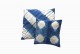 Blue tie and dye cushions