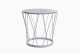 Palm Springs white side table
