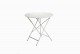 Small folding round metal table
